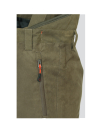 Брюки ТУВАЛЫК утепленные иск.замша хаки