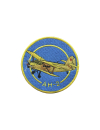 Шеврон АН-2 малая авиация круглый 9,5 см синий