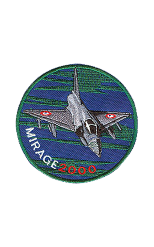 Шеврон МИРАЖ 2000 круглый 9 см синий