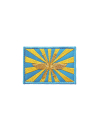Шеврон ФЛАГ ВКС 8х6 голубой/золото