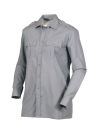 Рубашка форменная мужская длинный рукав серая